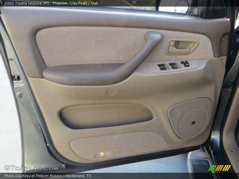 Phantom Gray Pearl / Oak 2003 Toyota Sequoia SR5