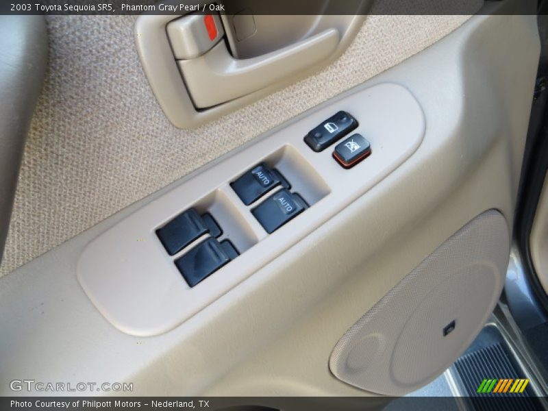 Phantom Gray Pearl / Oak 2003 Toyota Sequoia SR5