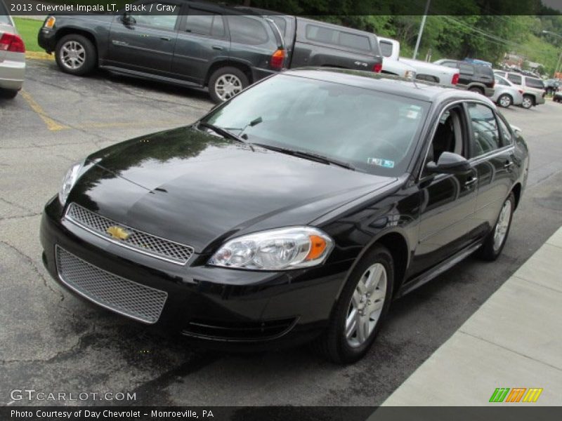 Black / Gray 2013 Chevrolet Impala LT