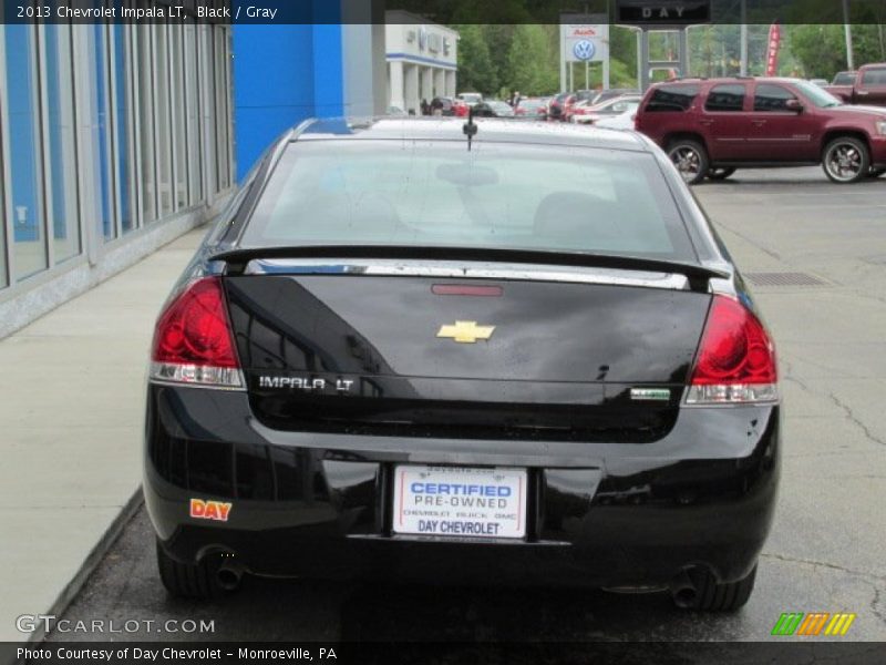 Black / Gray 2013 Chevrolet Impala LT