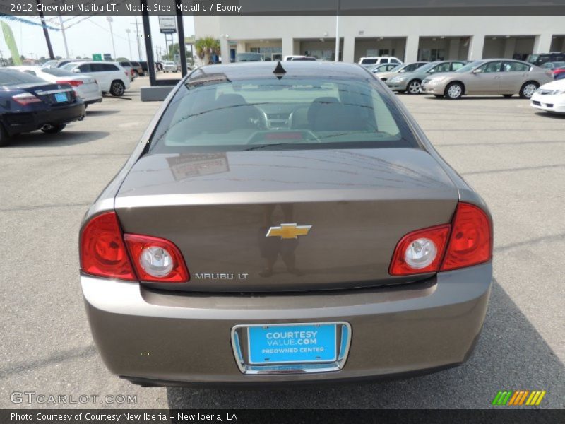 Mocha Steel Metallic / Ebony 2012 Chevrolet Malibu LT