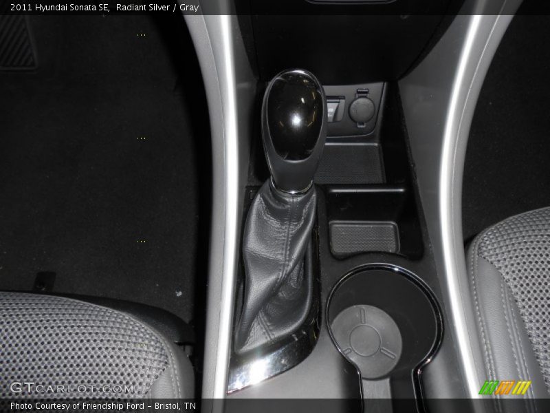 Radiant Silver / Gray 2011 Hyundai Sonata SE