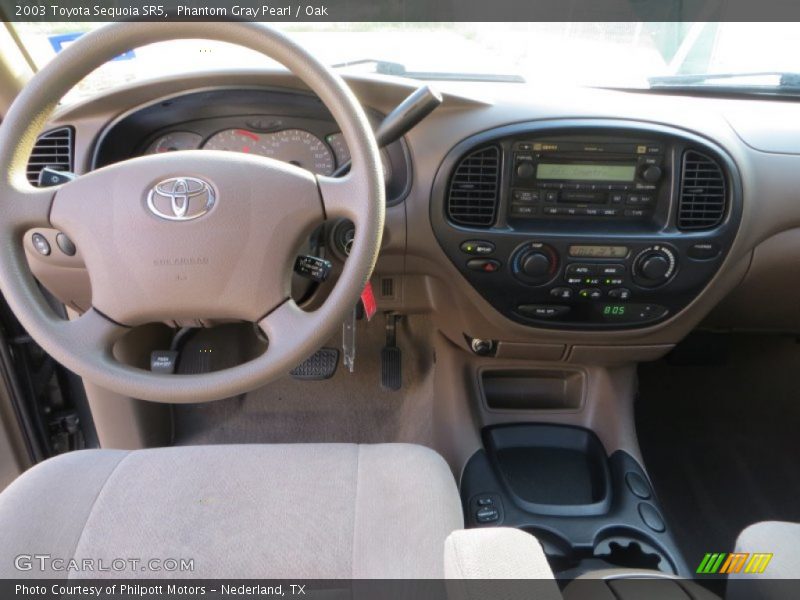 Phantom Gray Pearl / Oak 2003 Toyota Sequoia SR5