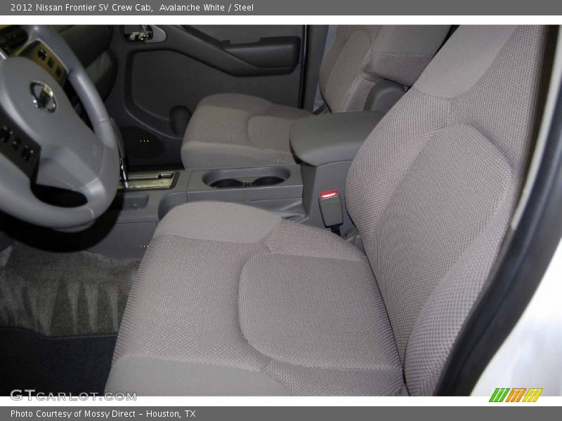 Avalanche White / Steel 2012 Nissan Frontier SV Crew Cab
