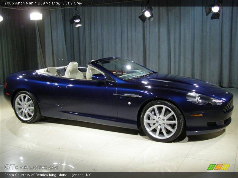 Blue / Grey 2006 Aston Martin DB9 Volante