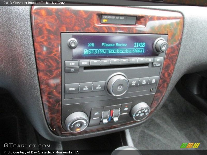 Black / Gray 2013 Chevrolet Impala LT