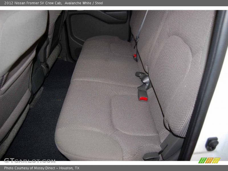 Avalanche White / Steel 2012 Nissan Frontier SV Crew Cab