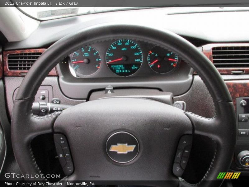 Black / Gray 2013 Chevrolet Impala LT