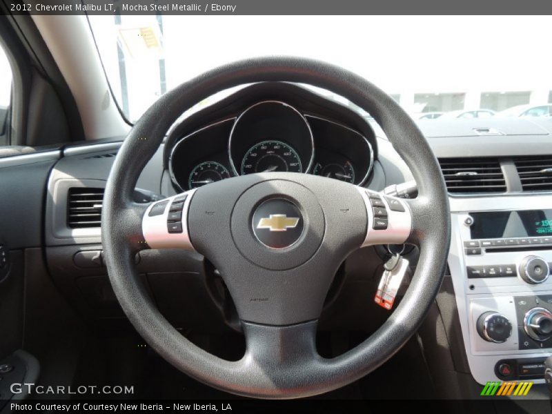Mocha Steel Metallic / Ebony 2012 Chevrolet Malibu LT