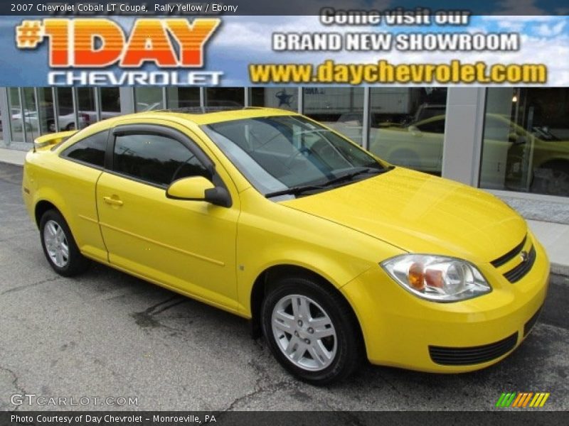 Rally Yellow / Ebony 2007 Chevrolet Cobalt LT Coupe