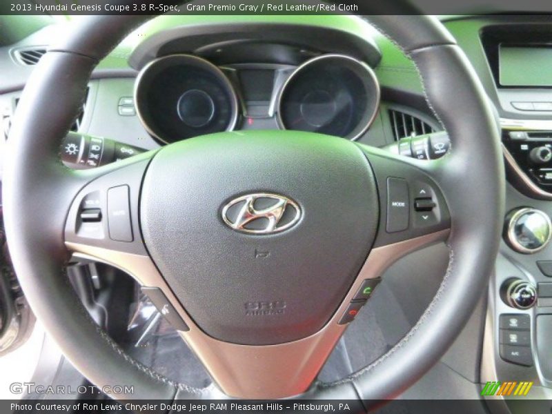  2013 Genesis Coupe 3.8 R-Spec Steering Wheel