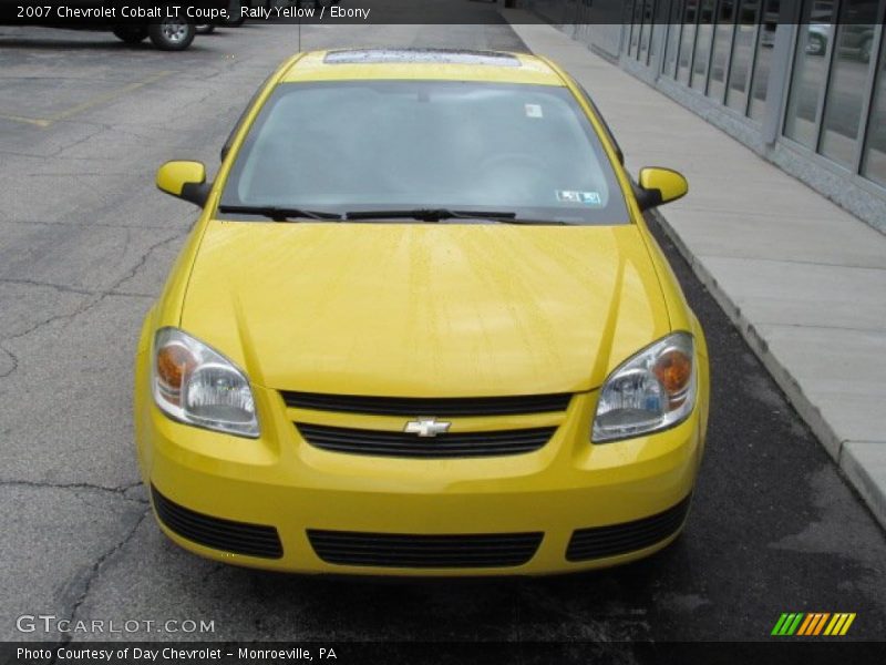 Rally Yellow / Ebony 2007 Chevrolet Cobalt LT Coupe