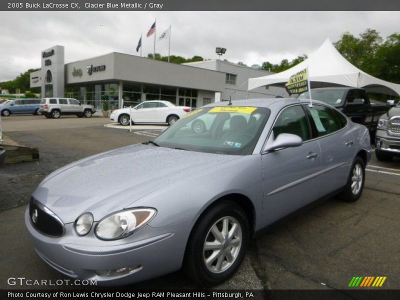 Glacier Blue Metallic / Gray 2005 Buick LaCrosse CX