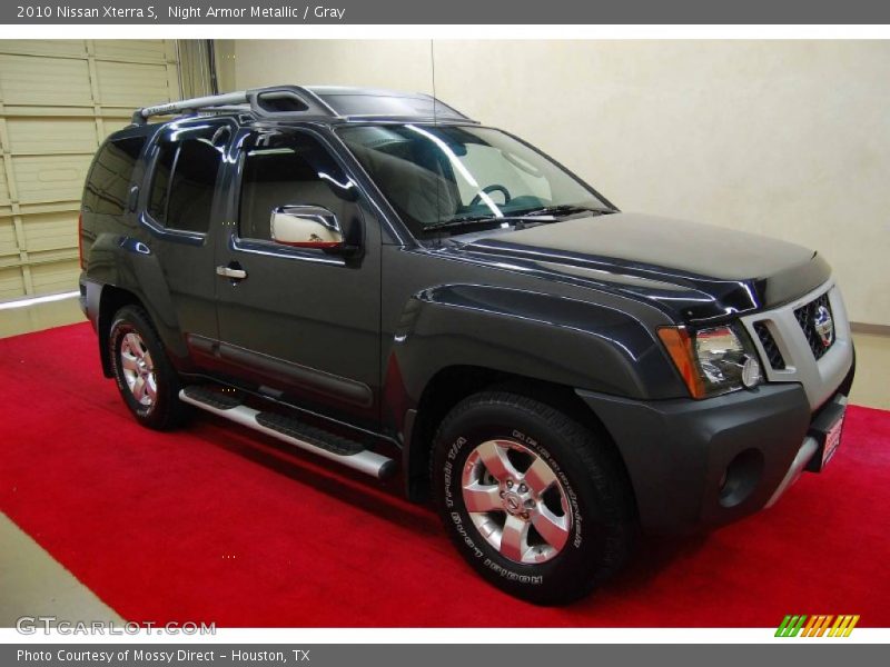 Night Armor Metallic / Gray 2010 Nissan Xterra S