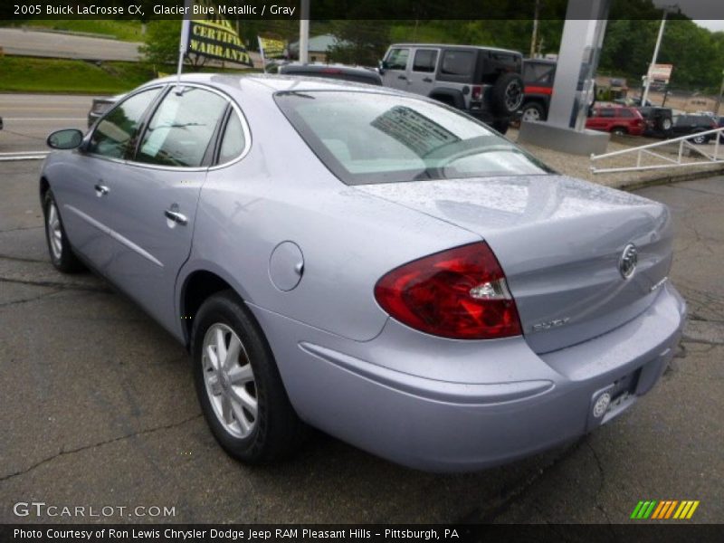 Glacier Blue Metallic / Gray 2005 Buick LaCrosse CX