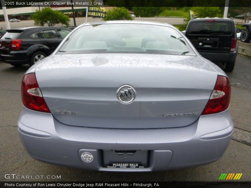 Glacier Blue Metallic / Gray 2005 Buick LaCrosse CX