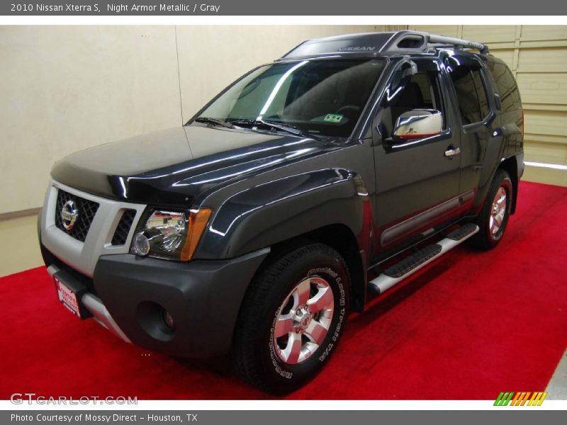 Night Armor Metallic / Gray 2010 Nissan Xterra S