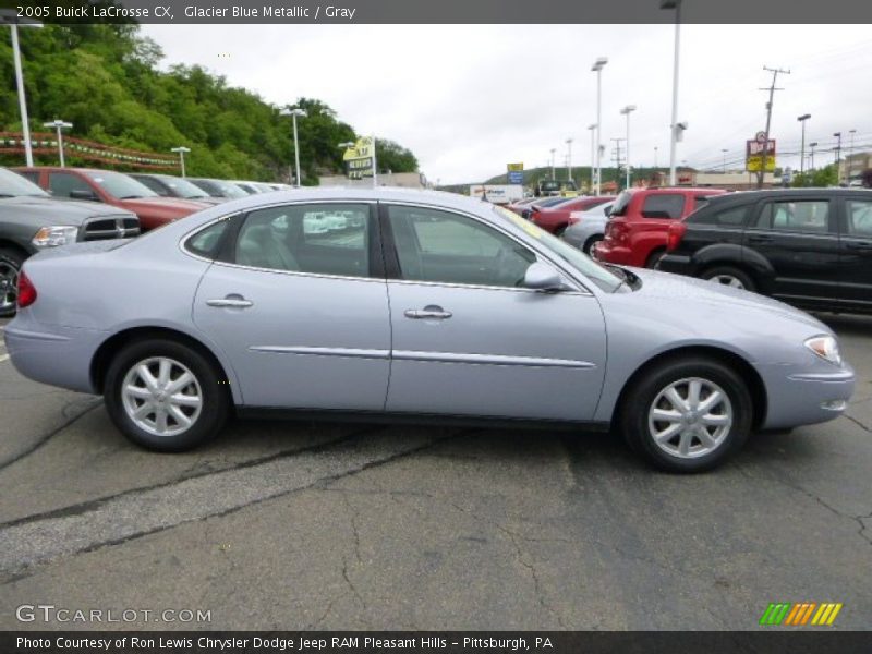 Glacier Blue Metallic / Gray 2005 Buick LaCrosse CX