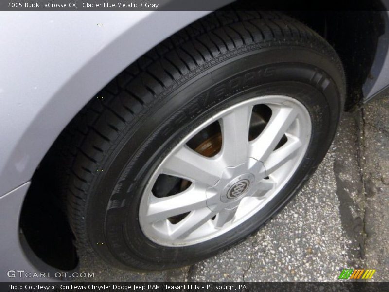 Glacier Blue Metallic / Gray 2005 Buick LaCrosse CX