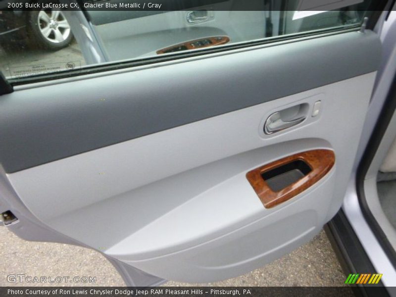 Glacier Blue Metallic / Gray 2005 Buick LaCrosse CX