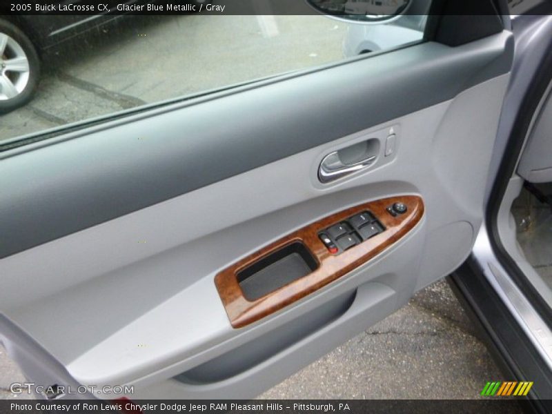 Glacier Blue Metallic / Gray 2005 Buick LaCrosse CX