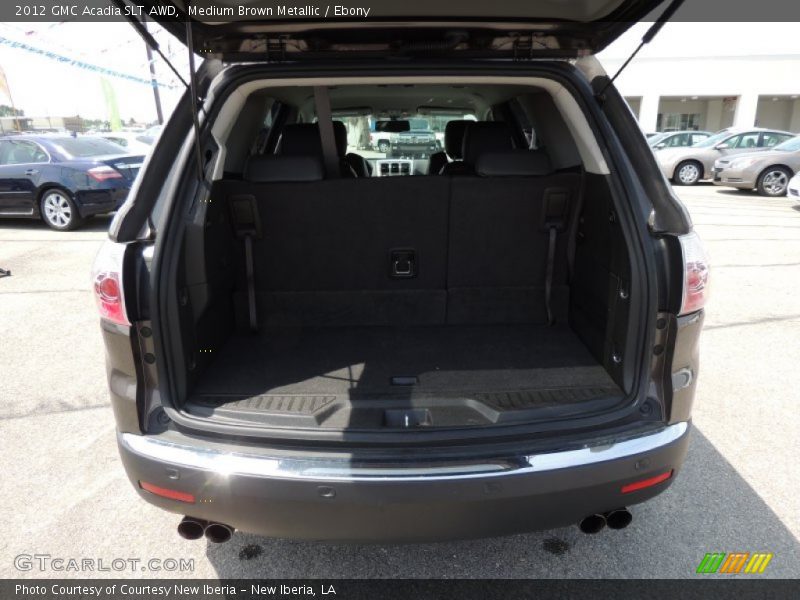 Medium Brown Metallic / Ebony 2012 GMC Acadia SLT AWD