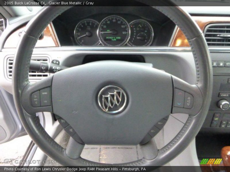 Glacier Blue Metallic / Gray 2005 Buick LaCrosse CX