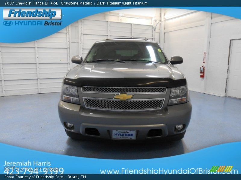 Graystone Metallic / Dark Titanium/Light Titanium 2007 Chevrolet Tahoe LT 4x4