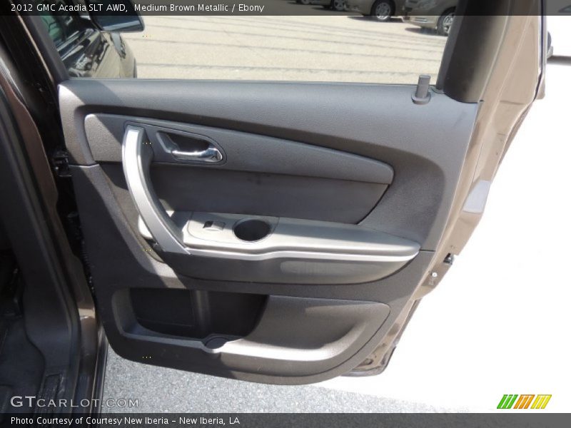 Medium Brown Metallic / Ebony 2012 GMC Acadia SLT AWD