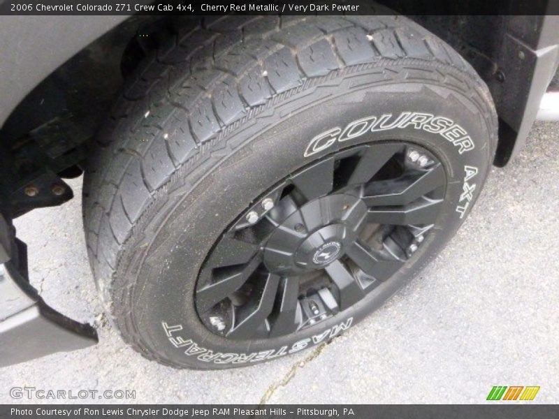 Cherry Red Metallic / Very Dark Pewter 2006 Chevrolet Colorado Z71 Crew Cab 4x4