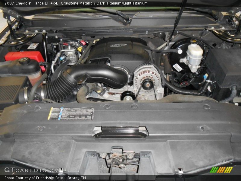 Graystone Metallic / Dark Titanium/Light Titanium 2007 Chevrolet Tahoe LT 4x4