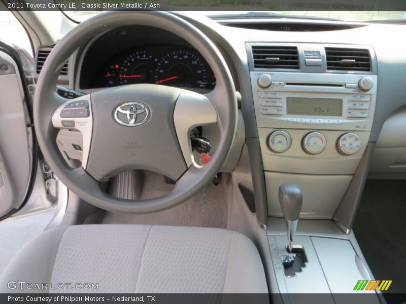 Classic Silver Metallic / Ash 2011 Toyota Camry LE