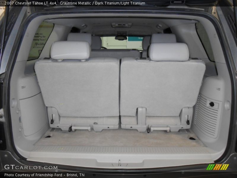 Graystone Metallic / Dark Titanium/Light Titanium 2007 Chevrolet Tahoe LT 4x4