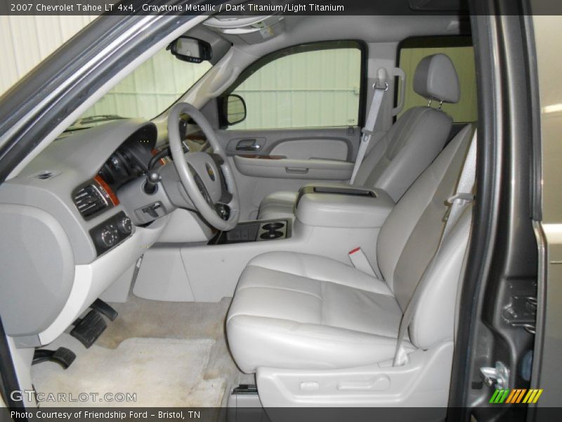 Graystone Metallic / Dark Titanium/Light Titanium 2007 Chevrolet Tahoe LT 4x4