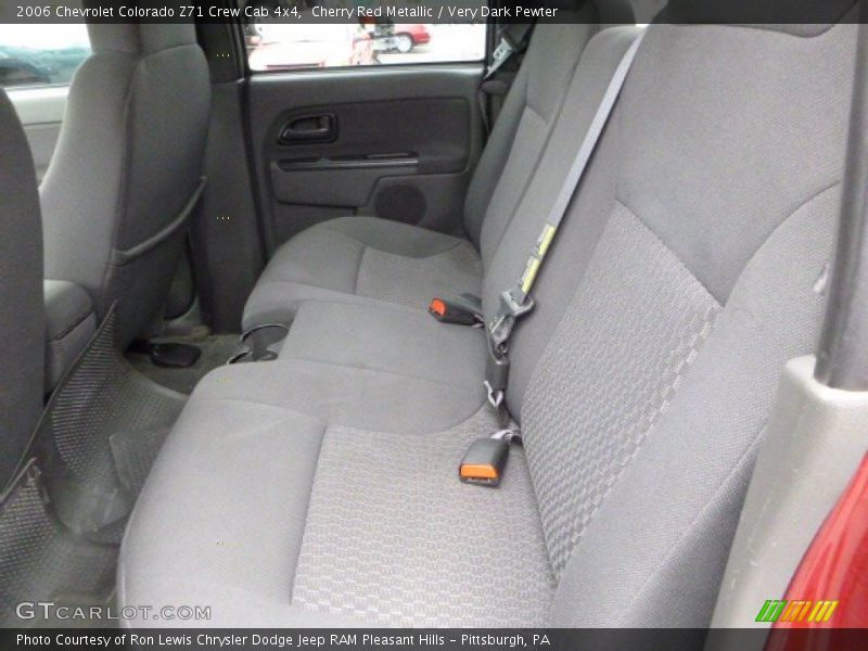Cherry Red Metallic / Very Dark Pewter 2006 Chevrolet Colorado Z71 Crew Cab 4x4