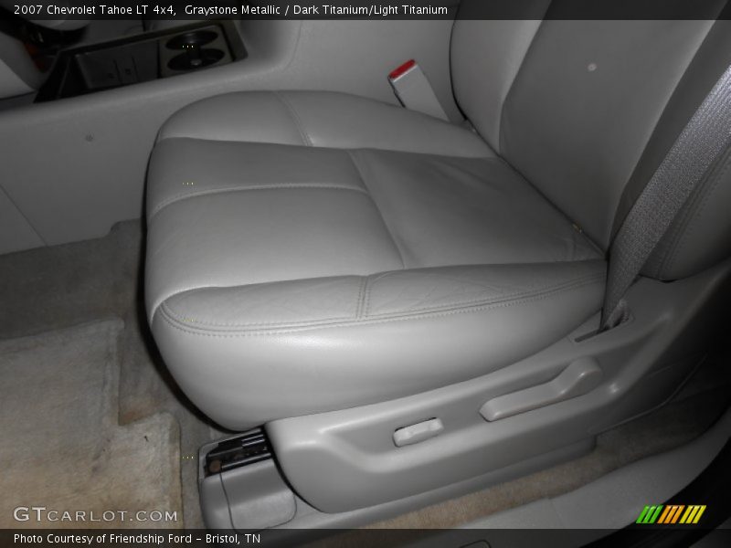 Graystone Metallic / Dark Titanium/Light Titanium 2007 Chevrolet Tahoe LT 4x4