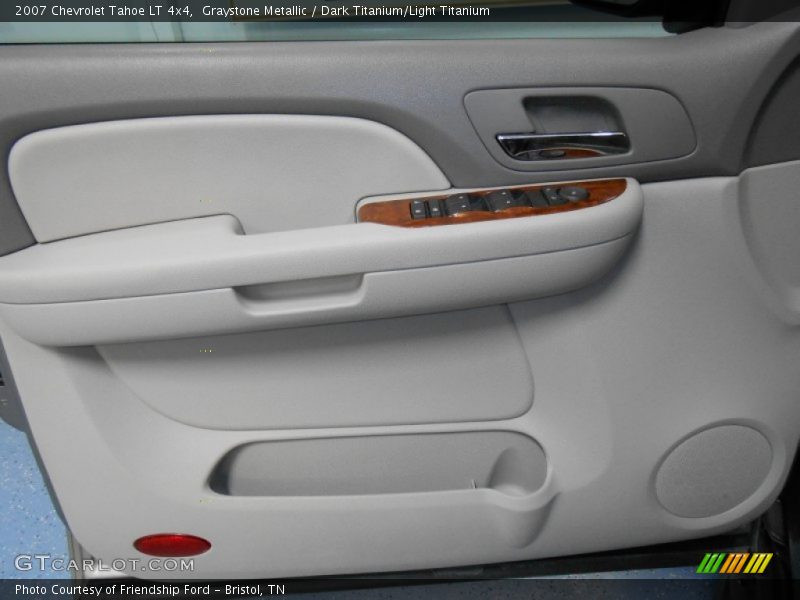 Graystone Metallic / Dark Titanium/Light Titanium 2007 Chevrolet Tahoe LT 4x4