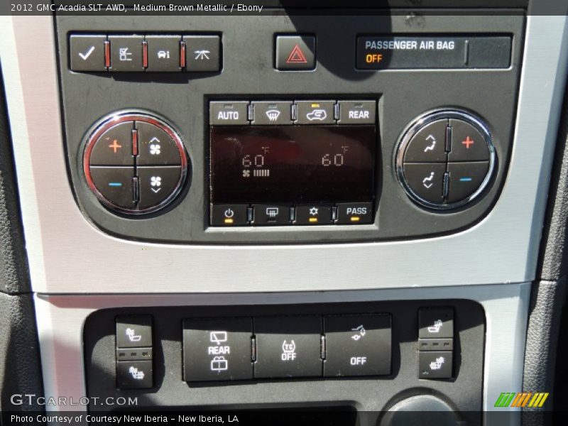 Medium Brown Metallic / Ebony 2012 GMC Acadia SLT AWD