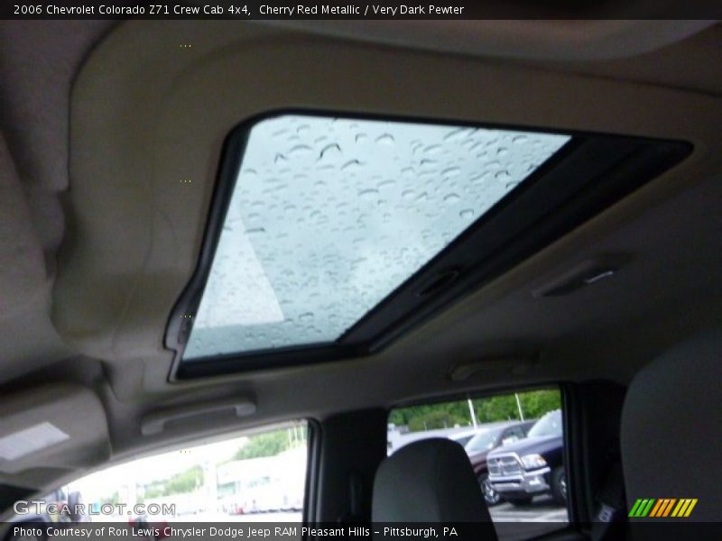 Cherry Red Metallic / Very Dark Pewter 2006 Chevrolet Colorado Z71 Crew Cab 4x4