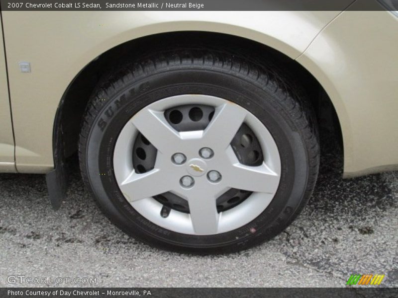 Sandstone Metallic / Neutral Beige 2007 Chevrolet Cobalt LS Sedan