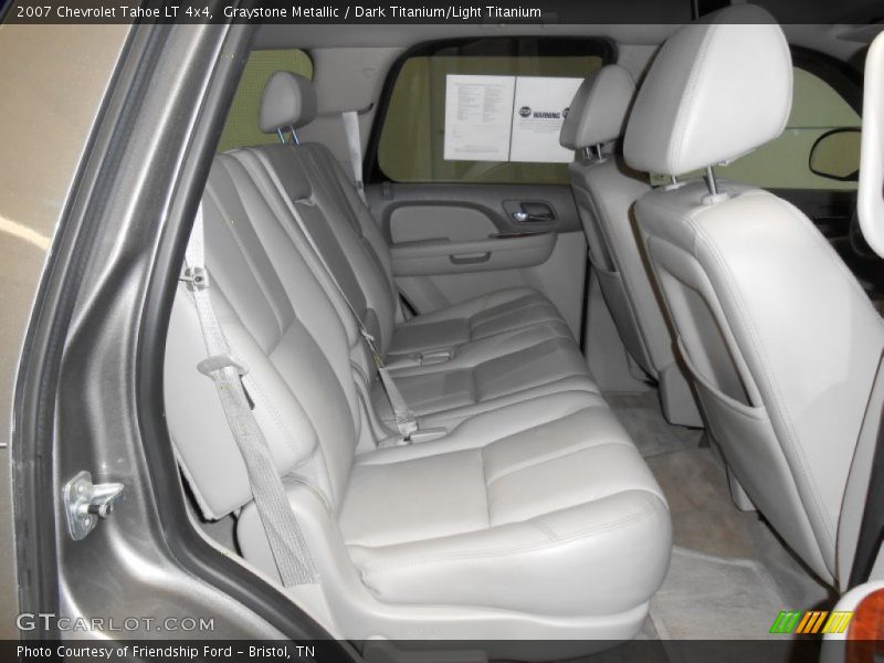 Graystone Metallic / Dark Titanium/Light Titanium 2007 Chevrolet Tahoe LT 4x4