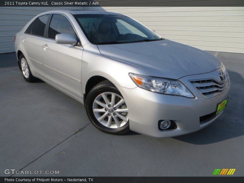 Classic Silver Metallic / Ash 2011 Toyota Camry XLE