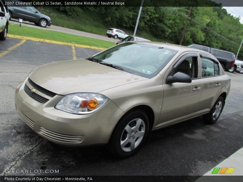 Sandstone Metallic / Neutral Beige 2007 Chevrolet Cobalt LS Sedan