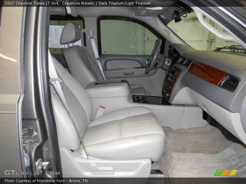 Graystone Metallic / Dark Titanium/Light Titanium 2007 Chevrolet Tahoe LT 4x4