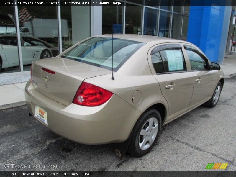 Sandstone Metallic / Neutral Beige 2007 Chevrolet Cobalt LS Sedan