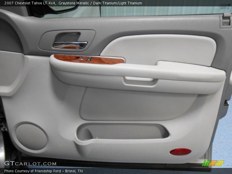 Graystone Metallic / Dark Titanium/Light Titanium 2007 Chevrolet Tahoe LT 4x4