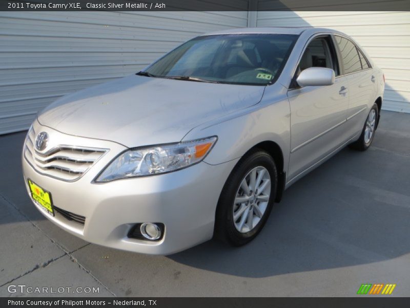 Classic Silver Metallic / Ash 2011 Toyota Camry XLE