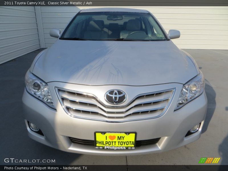 Classic Silver Metallic / Ash 2011 Toyota Camry XLE