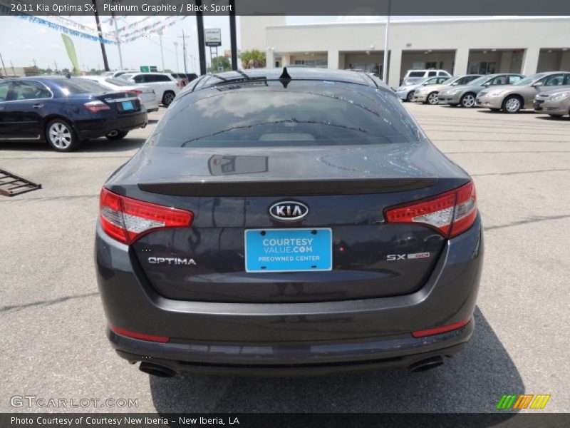 Platinum Graphite / Black Sport 2011 Kia Optima SX