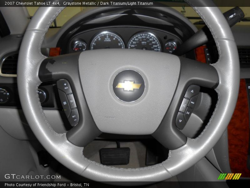 Graystone Metallic / Dark Titanium/Light Titanium 2007 Chevrolet Tahoe LT 4x4